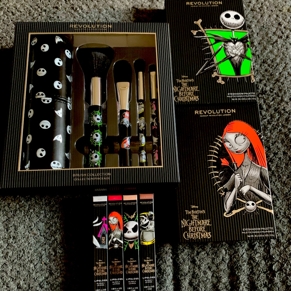 Disney Nightmare before Christmas Lipgloss Set
